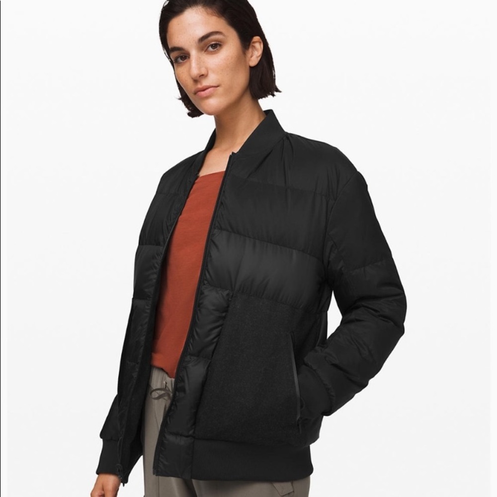 NWT Lululemon *REVERSIBLE* Roam Far Wool Bomber